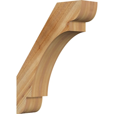 6"W x 22"D x 28"H Olympic Rough Sawn Knee Brace, Western Red Cedar